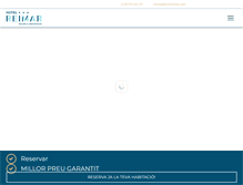 Tablet Screenshot of hotelreimar.com